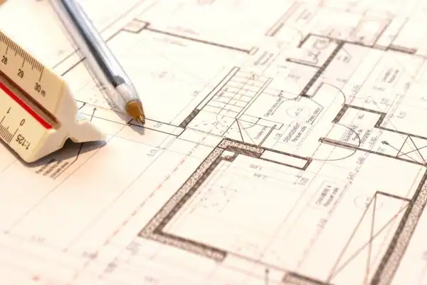 Image of architect Cambridgeshire drawings